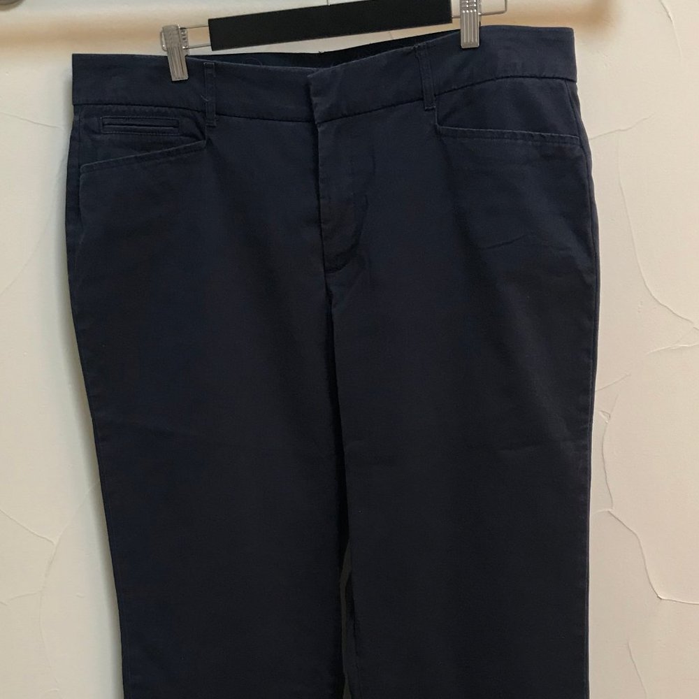 JM Collection Navy Blue Slacks Size 16S